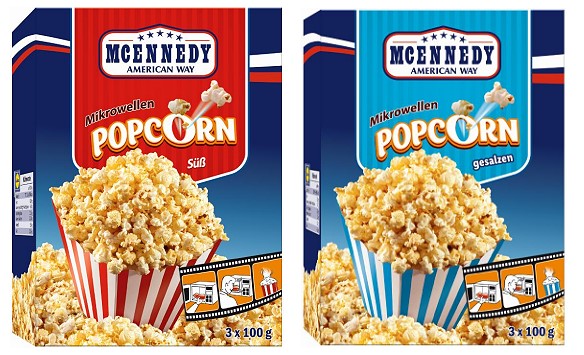 Rückruf: Pestizidrückstände – ruft „McEnnedy Popcorn“ Produktrückrufe und zurück Produktwarnungen – via Mikrowellen – Hersteller Lidl Verbraucherwarnungen